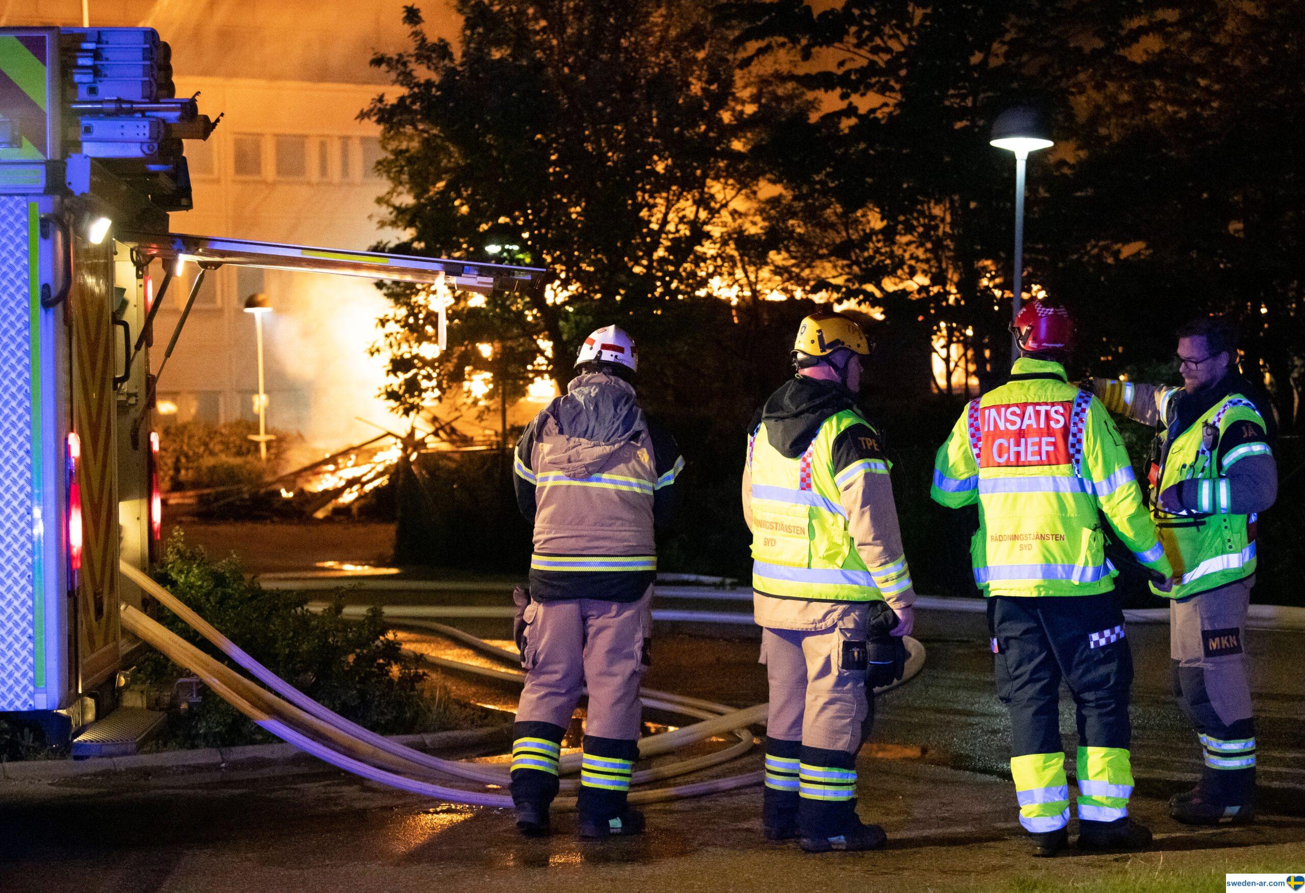 ارتفاع حرائق المباني السكنية في السويد